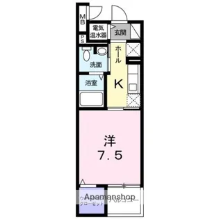 東京都杉並区井草5丁目【マンション】の間取り