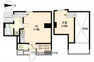 東京都杉並区永福4丁目【マンション】の間取り