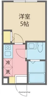 東京都三鷹市牟礼1丁目【アパート】の間取り