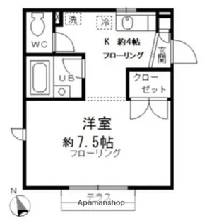 東京都杉並区久我山3丁目【アパート】の間取り