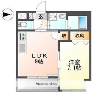 東京都杉並区久我山3丁目【マンション】の間取り