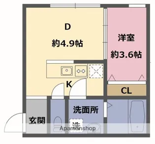 東京都杉並区和泉2丁目【アパート】の間取り