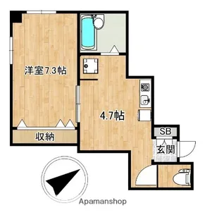 東京都杉並区西荻南2丁目【マンション】の間取り