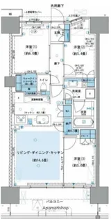 東京都杉並区上荻3丁目【マンション】の間取り