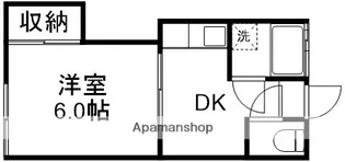 大谷コーポ【103号室】の間取り