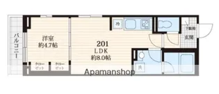 東京都杉並区清水1丁目【マンション】の間取り
