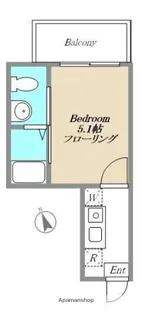 東京都杉並区松庵3丁目【アパート】の間取り