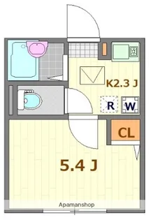東京都武蔵野市関前5丁目【アパート】の間取り