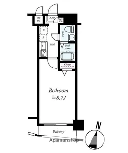 東京都練馬区石神井台7丁目【マンション】の間取り