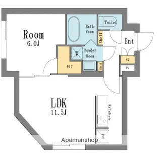 東京都杉並区荻窪5丁目【マンション】の間取り