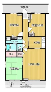 東京都杉並区成田西1丁目【マンション】の間取り