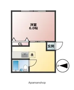 東京都杉並区西荻北4丁目【アパート】の間取り