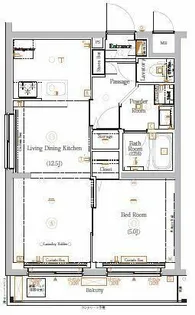 東京都杉並区高井戸東2丁目【マンション】の間取り