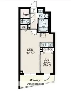 東京都杉並区高井戸東2丁目【マンション】の間取り