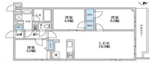 東京都杉並区宮前4丁目【マンション】の間取り