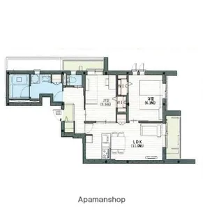 東京都杉並区善福寺1丁目【マンション】の間取り