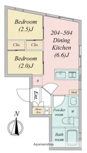 東京都練馬区関町南3丁目【マンション】の間取り