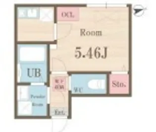 東京都小金井市本町2丁目【アパート】の間取り