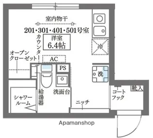東京都杉並区西荻南2丁目【マンション】の間取り
