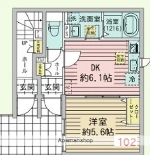 東京都杉並区桃井2丁目【アパート】の間取り