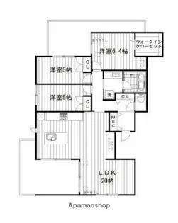 東京都杉並区本天沼3丁目【マンション】の間取り