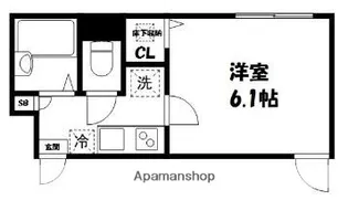 ル・グラン中野沼袋【305.号室】の間取り