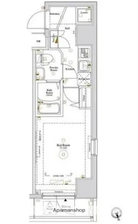 AXAS池袋本町【2階】の間取り