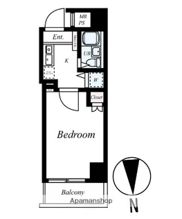 グランヴァン高田馬場【3階】の間取り
