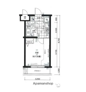 ガリシア江古田【3階】の間取り