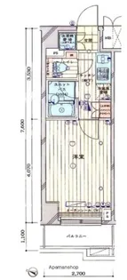 ルーブル練馬弐番館【3階】の間取り