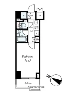 ルーブル練馬弐番館【4階】の間取り