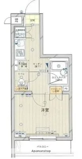 ルーブル鷺宮伍番館【405号室】の間取り