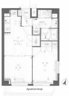 ルーブル中野沼袋弐番館【8階】の間取り