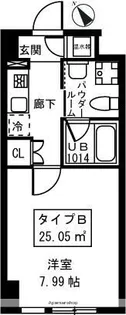 桃園パークマンション【2階】の間取り