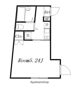 あいロード穂高【403号室】の間取り