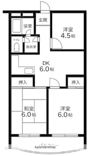 マロンパレス【2階】の間取り