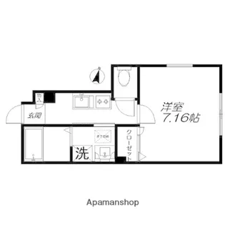 クレールK【1階】の間取り