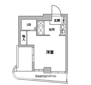 サンブリッジ【502号室号室】の間取り