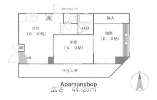宮本ビル【4階】の間取り