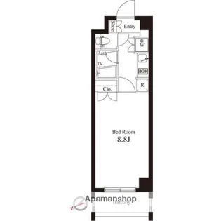 AXAS西高島平【5階】の間取り