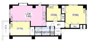 ヴィラ・エスペランサ【5階】の間取り