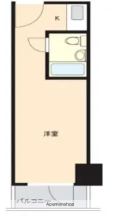 歌舞伎町ダイヤモンドパレス【5階】の間取り