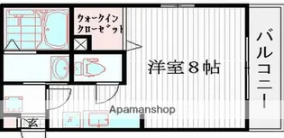 レジデンス東中野【308号室】の間取り
