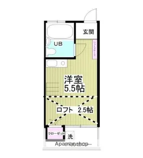 プチシャトー高円寺【2階】の間取り