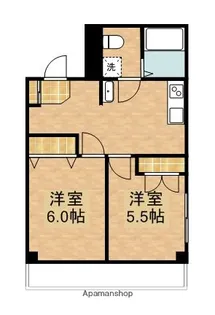 カールトンコート【207号室】の間取り