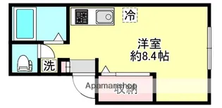 ハイマァト壱番館【1階】の間取り