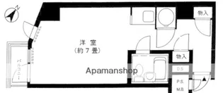 御苑ハイム【605号室】の間取り
