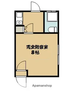 アークビル沼袋【1階】の間取り