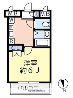 グランヴァン西落合【2階】の間取り