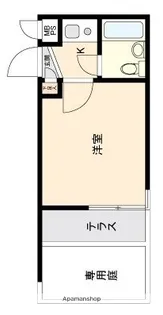 レオパード中野【1階】の間取り